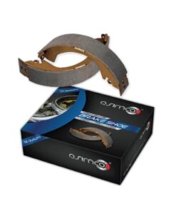 asimco extreme comfort brake shoes for toyota hiace