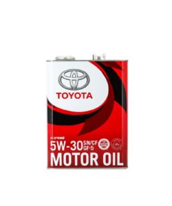 toyota genuine 5w 30 sn/cf gf 5 motor oil (engine oil)