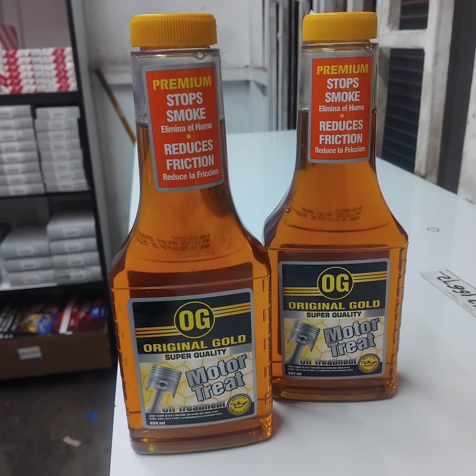 og original gold motor treat oil treatment (404 ml) og original gold motor treat oil treatment (404 ml)