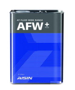 aisin afw+ plus at fluid wide range fully synthetic automatic transmission fluid (4l)